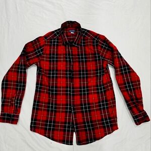Children's Place Long Sleeve Plaid Button Up [39]